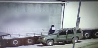 włamania do naczep ciężarówek w Iłowej